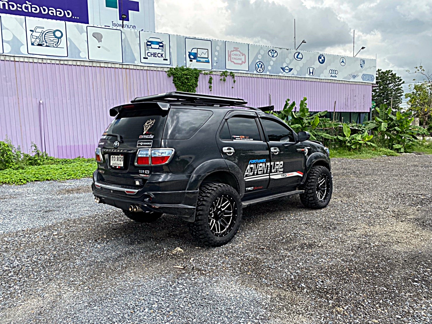 FORTUNER จัดทรงเมกาที่ STEP9