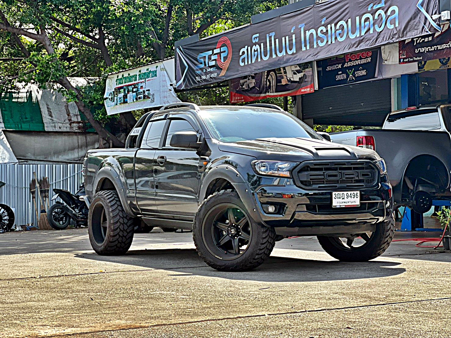 FORD RANGER ล้อ HOSTILE H117 ขอบ22 ที่ STEP9