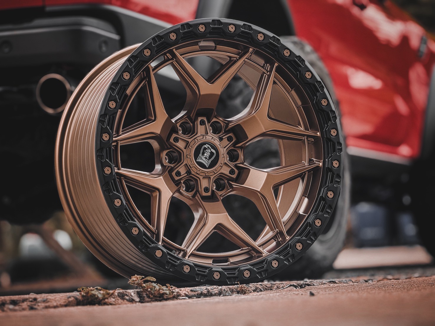 MOHAWK WP0713 matt black+matt bronze ขอบ20 6รู139.7 พร้อมโปรโมชั่นช่วงเปิดตัวที่ STEP9