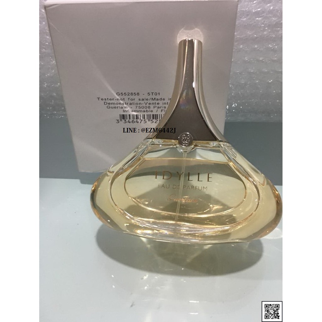น้ำหอมแท้ GUERLAIN IDYLLE FOR WOMEN EAU DE PARFUM SPRAY 100 ML TESTER BOX ของใหม่ กล่องเทสเตอร์ ไม่เคยถูกฉีด