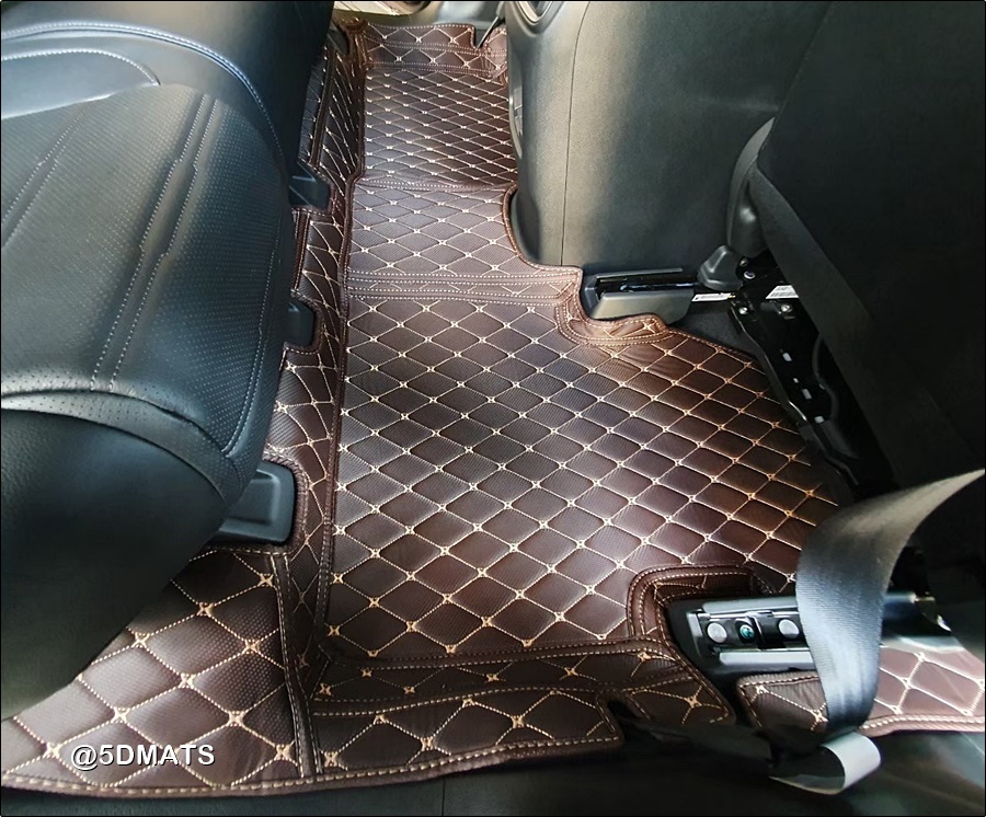 พรมปูพื้นรถยนต์ 6D HONDA CR-V G5 (5ที่นั่ง) ปี2017-21 พรม6D QJ VIP หนาพิเศษ รวมแผ่นท้าย ปิดเบาะ เต็มคัน