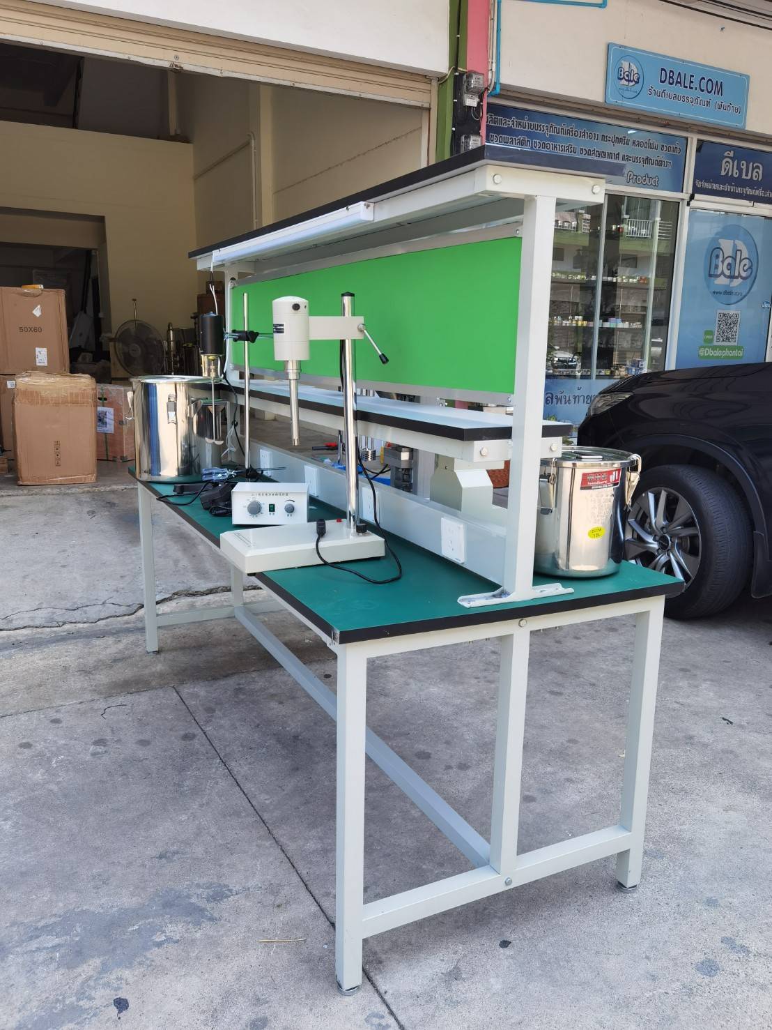 16546 โต๊ะโรงงาน โต๊ะประกอบชิ้นงาน โต๊ะทำงานป้องกันไฟฟ้าสถิต BC-WYGZT-9001