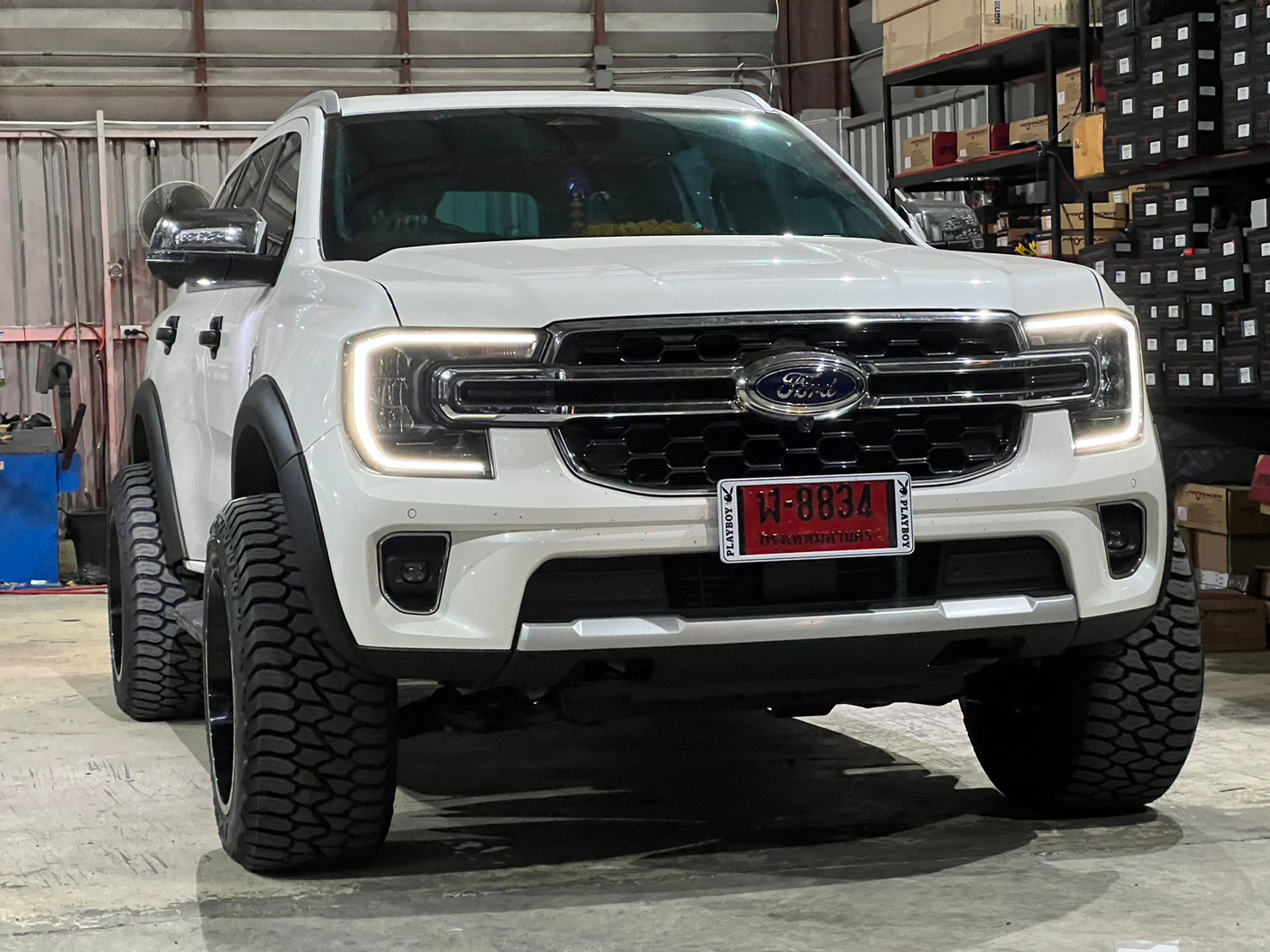 FORD EVEREST NEXTGEN ชุมพร แต่งทรงเมกาที่ STEP9