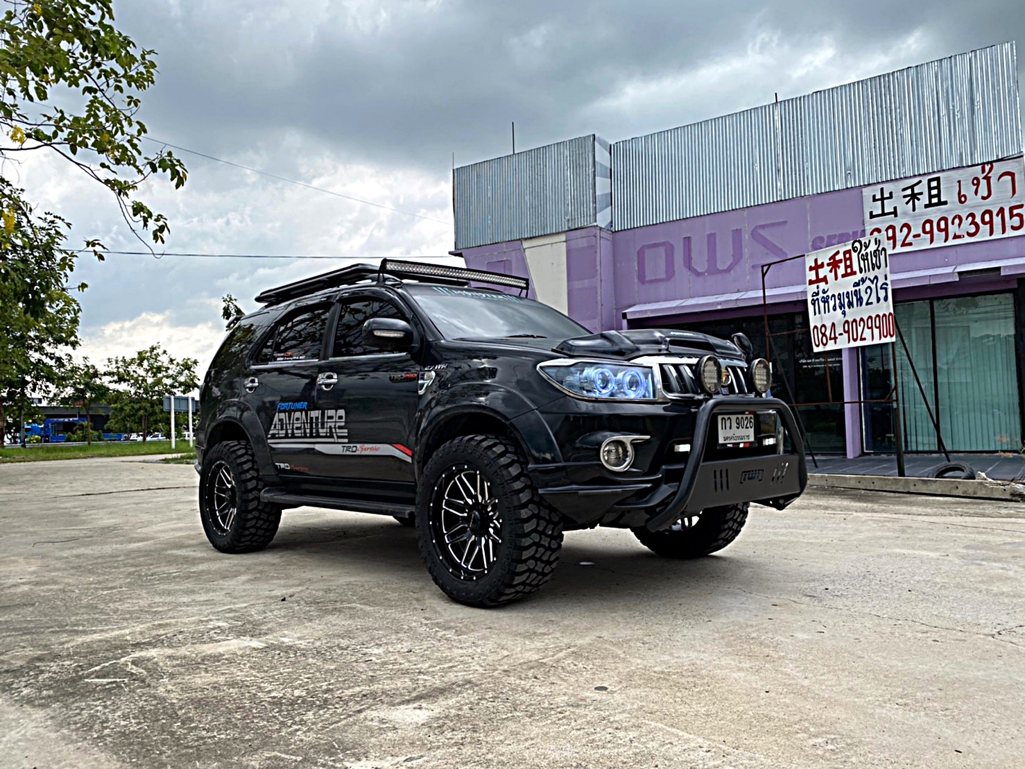 FORTUNER จัดทรงเมกาที่ STEP9