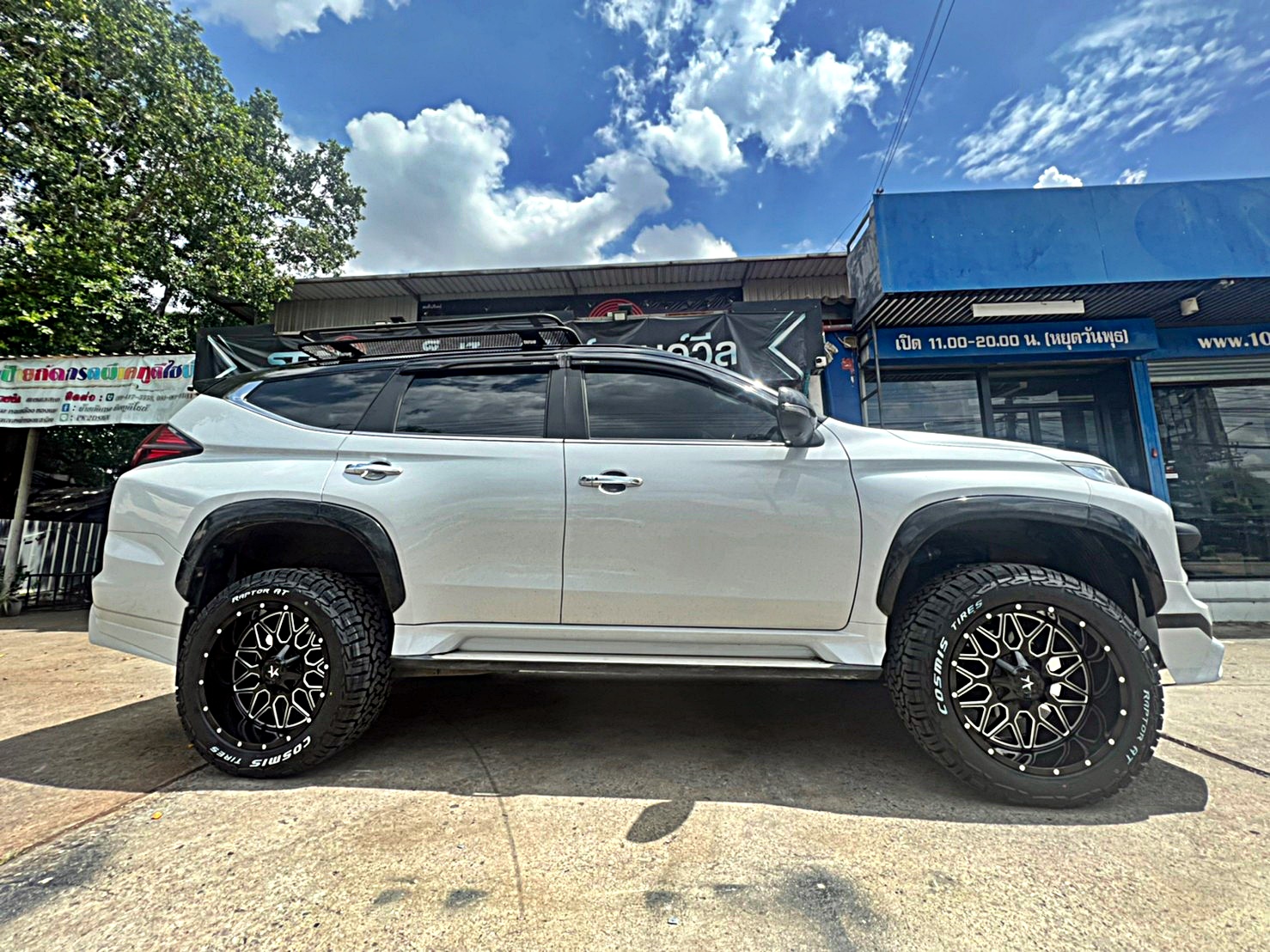 PAJERO_จองคิวจากประจวบ ทำทรงเมกาที่ STEP9