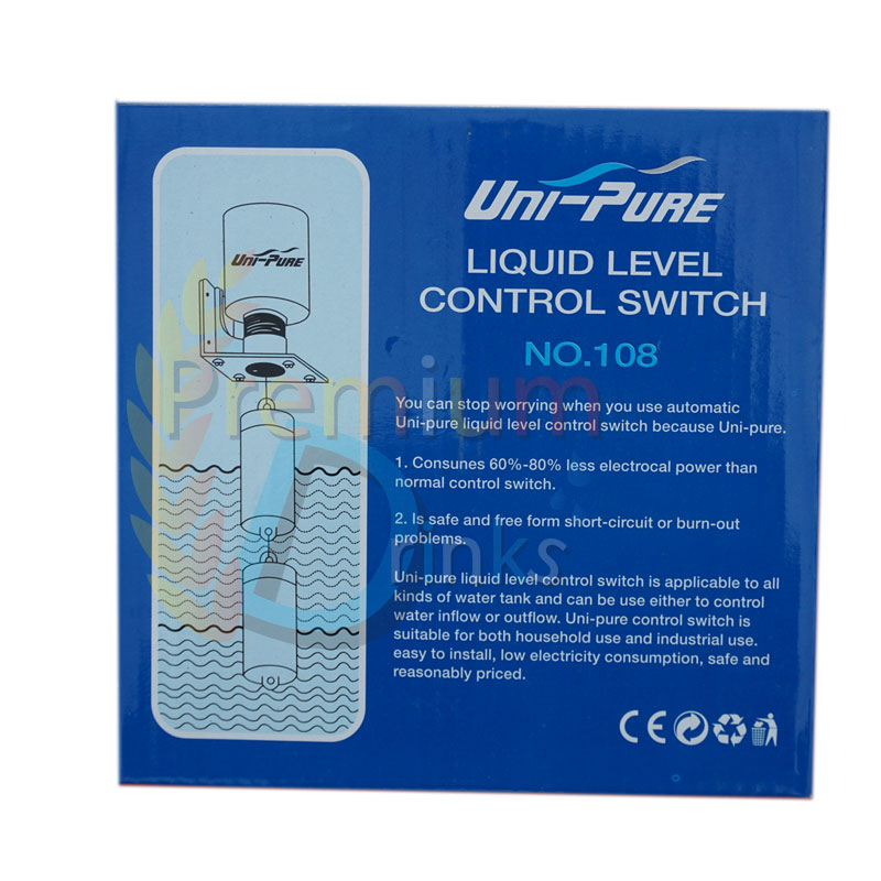 ลูกลอยไฟฟ้า ยี่ห้อ UNI PURE