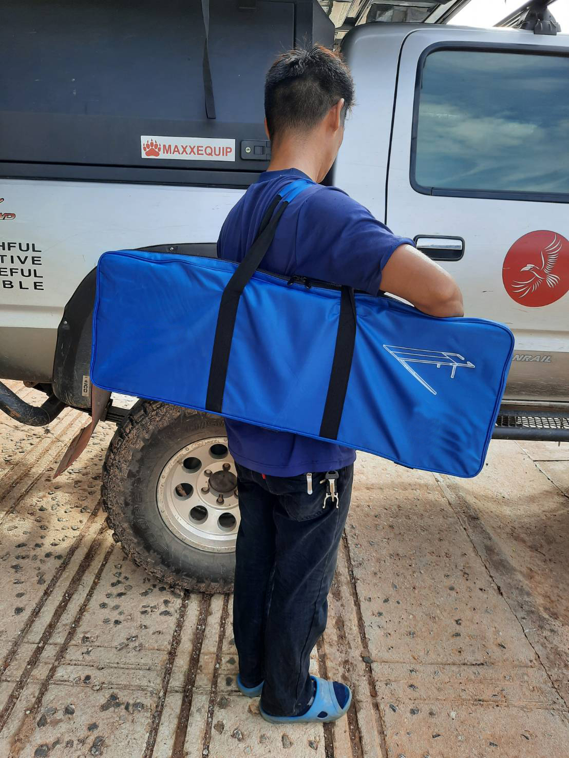 โต๊ะสแตนเลสเกาะล้อ Trye Table BY MaxX EQUIP