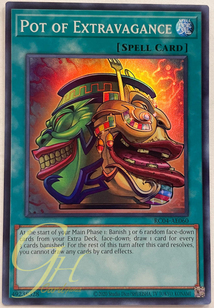 Yugioh [RC04-AE060] Pot of Extravagance (Super Rare)