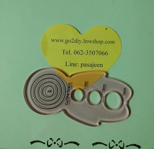 อุปกรณ์ม้วนกระดาษ Curling Coach