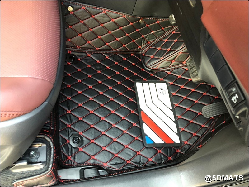 พรมปูพื้นรถยนต์ 6D TOYOTA COROLLA CROSS พรม6D QX สวยงาม รวมแผ่นท้าย ปิดเบาะ เต็มคัน 6ชิ้น