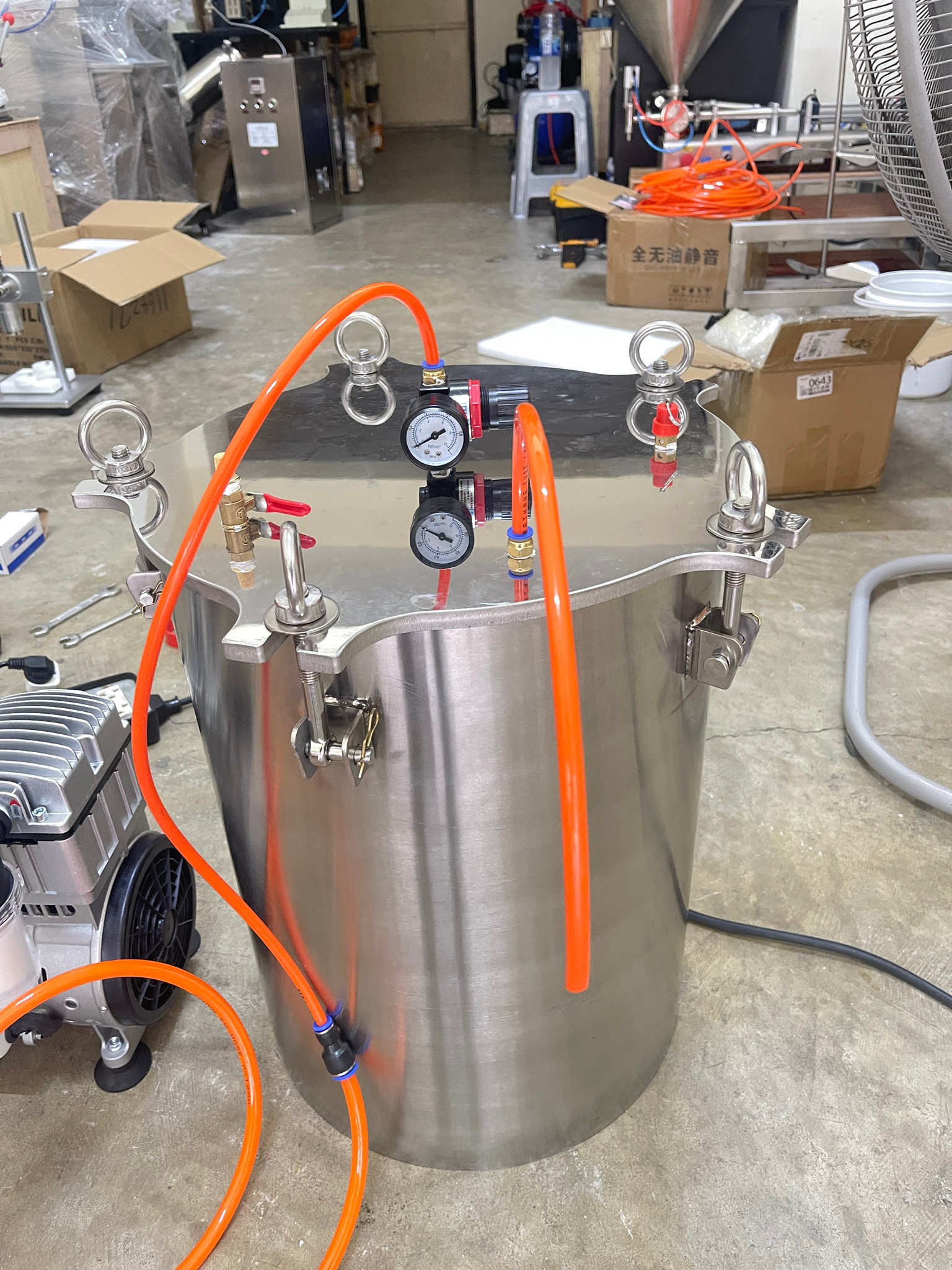 ถังไล่ฟองอากาศ KS01 Vacuum Tank/Pressure Tank