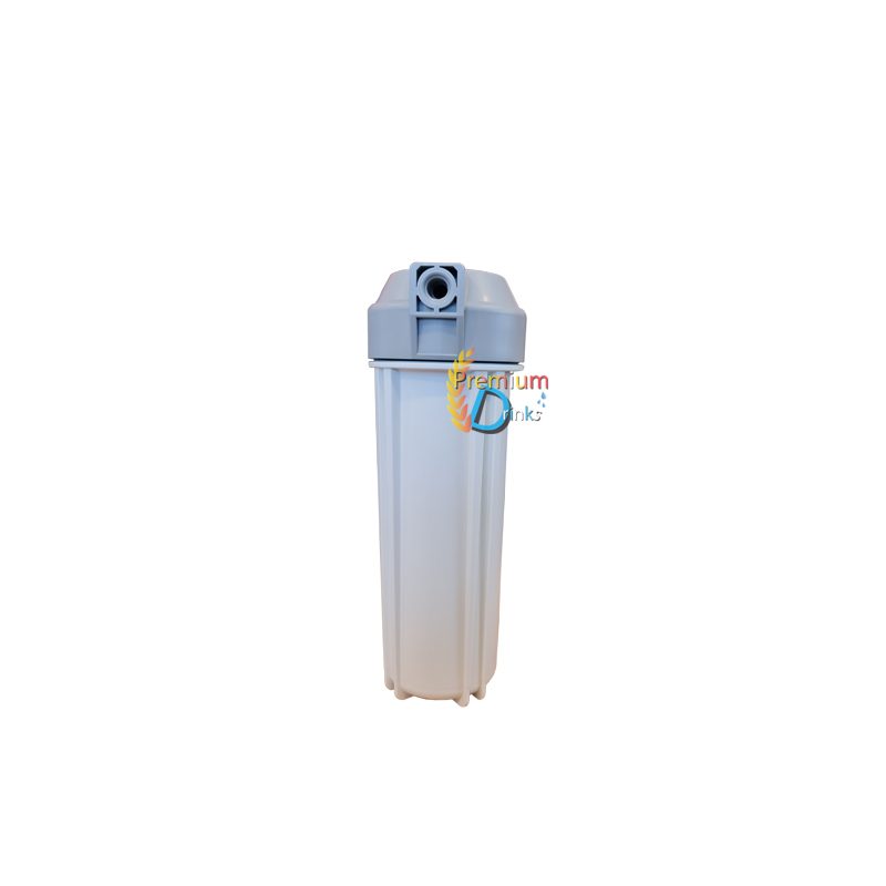 กระบอกกรองน้ำ(Housing) 10นิ้ว 2 หุน ฝาเทา (ทึป) hydro-max