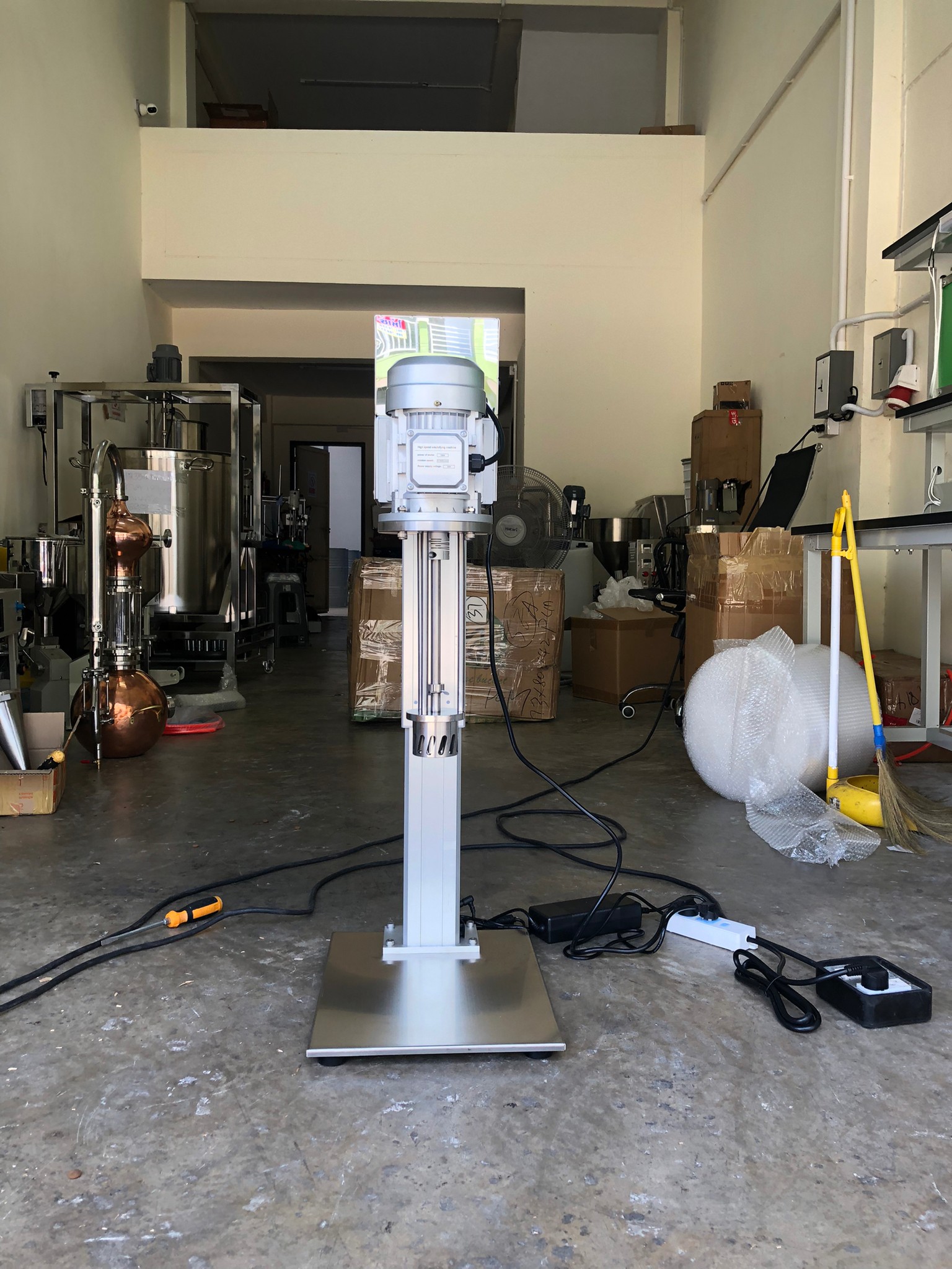 17216 เครื่องปั่น homogenizer เครื่องปั่นโฮโมจีไนเซอร์ รุ่น HR-750DRH 10000rpm/min 10L