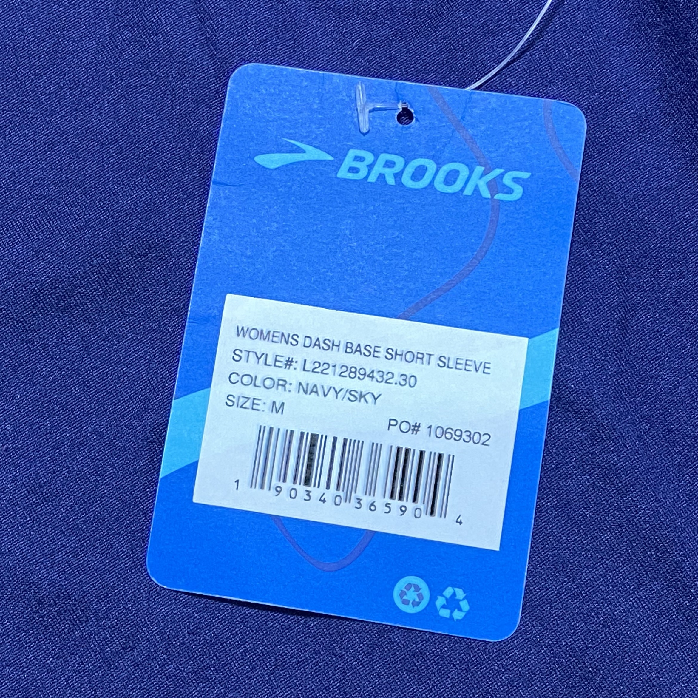 เสื้อวิ่ง Brooks Dash Base Running Shirt Women (M)