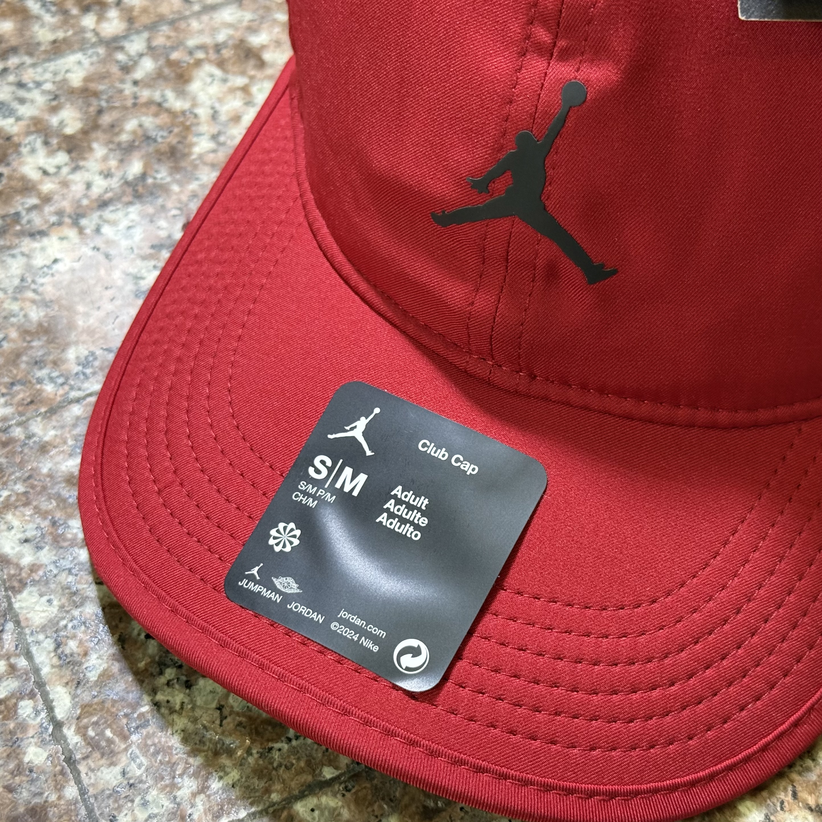 หมวกวิ่ง Nike Jordan Jumpman Club Cap ‘RED’ (S/M)