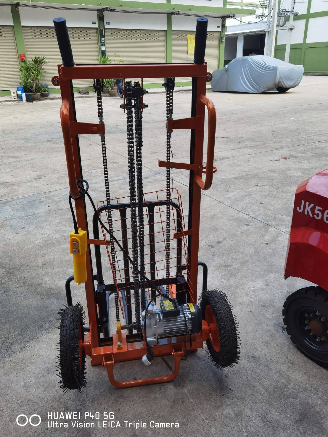 🌈รถเข็นยกของไฟฟ้า เข็นง่ายสะดวก ยกของได้สูงถึง 200 กิโลกรัม ปรับขึ้นลงด้วยระบบไฟฟ้า 1800w Electric Stacker DD1