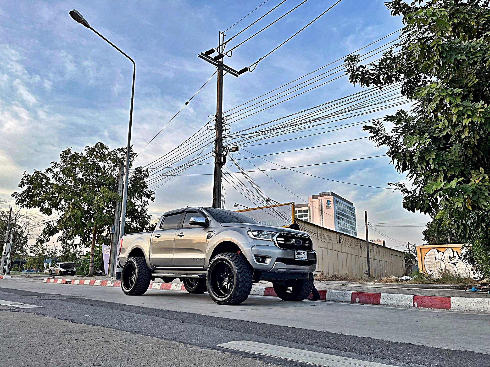 FORD RANGER ล้อ HOSTILE H117 ขอบ22 ที่ STEP9