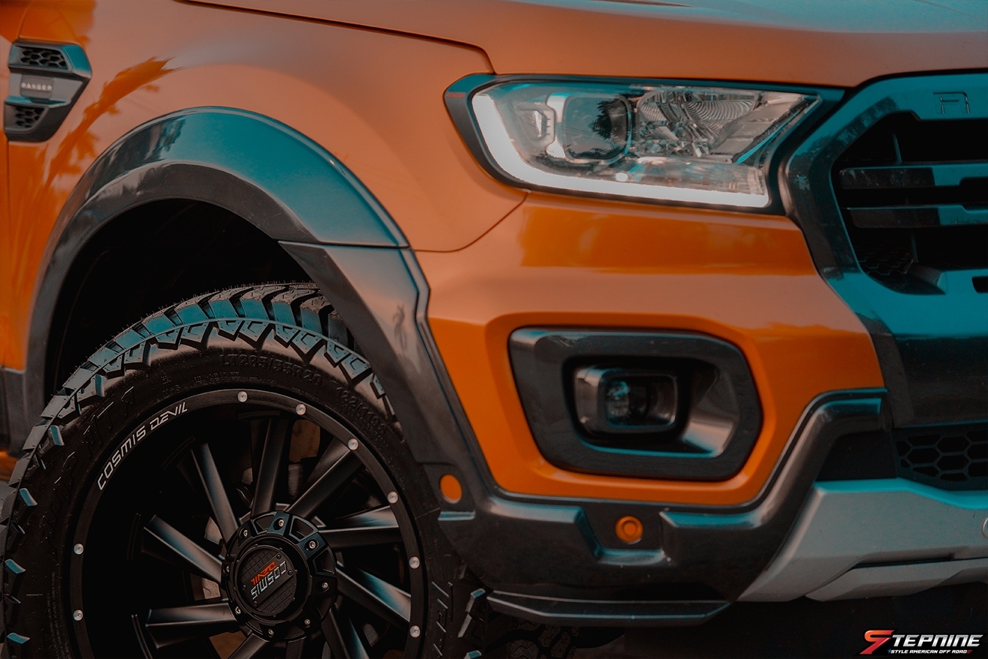 FORD RANGER ทรงเมกา 🇺🇸 ช่วงล่าง เดิมๆ ไม่ยก ที่ STEP9