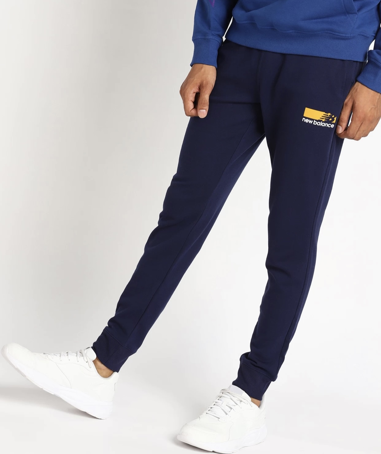 กางเกง New Balance Essential Sweatpants ‘Navy’ (M)
