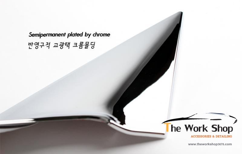 A Pillar Molding for Veloster ( โครเมี่ยมแต่งฐานกระจก )