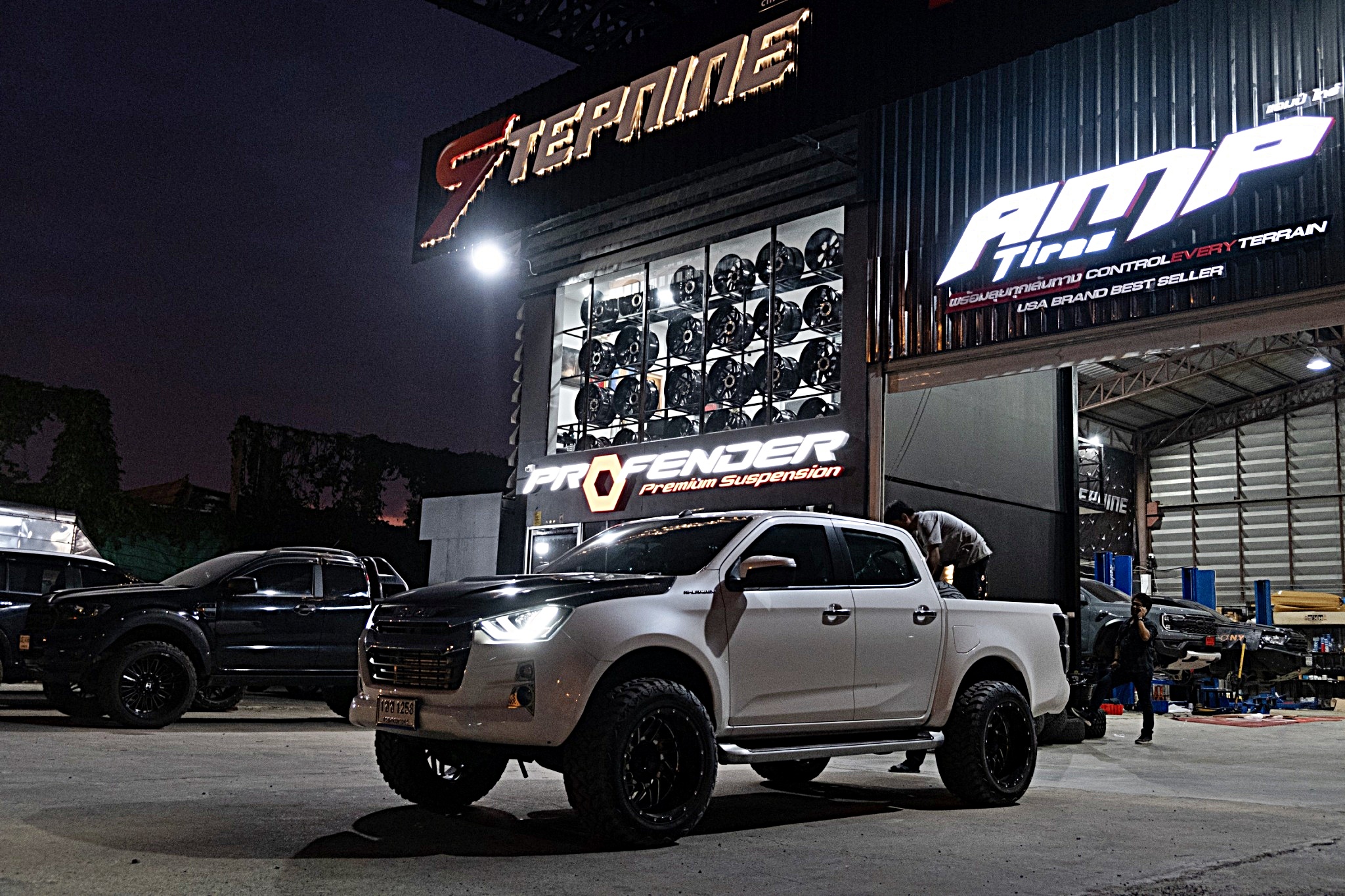 #จากตัวเตี้ยรถซิ่งสู่ตัวสูงทรงเมกา ที่ step9