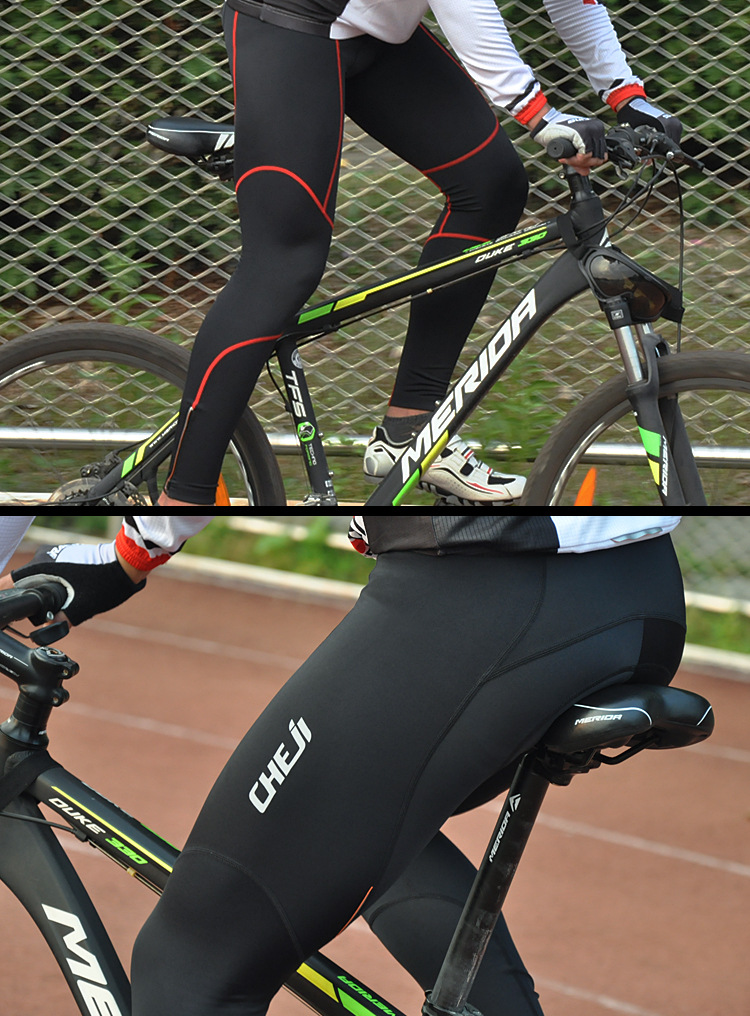 กางเกงจักรยานขายาวผู้ชาย CheJi