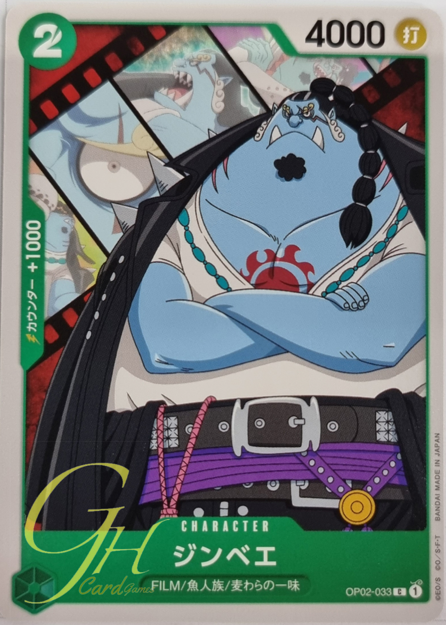 One Piece Card Game [OP02-033] Jinbe (Common)