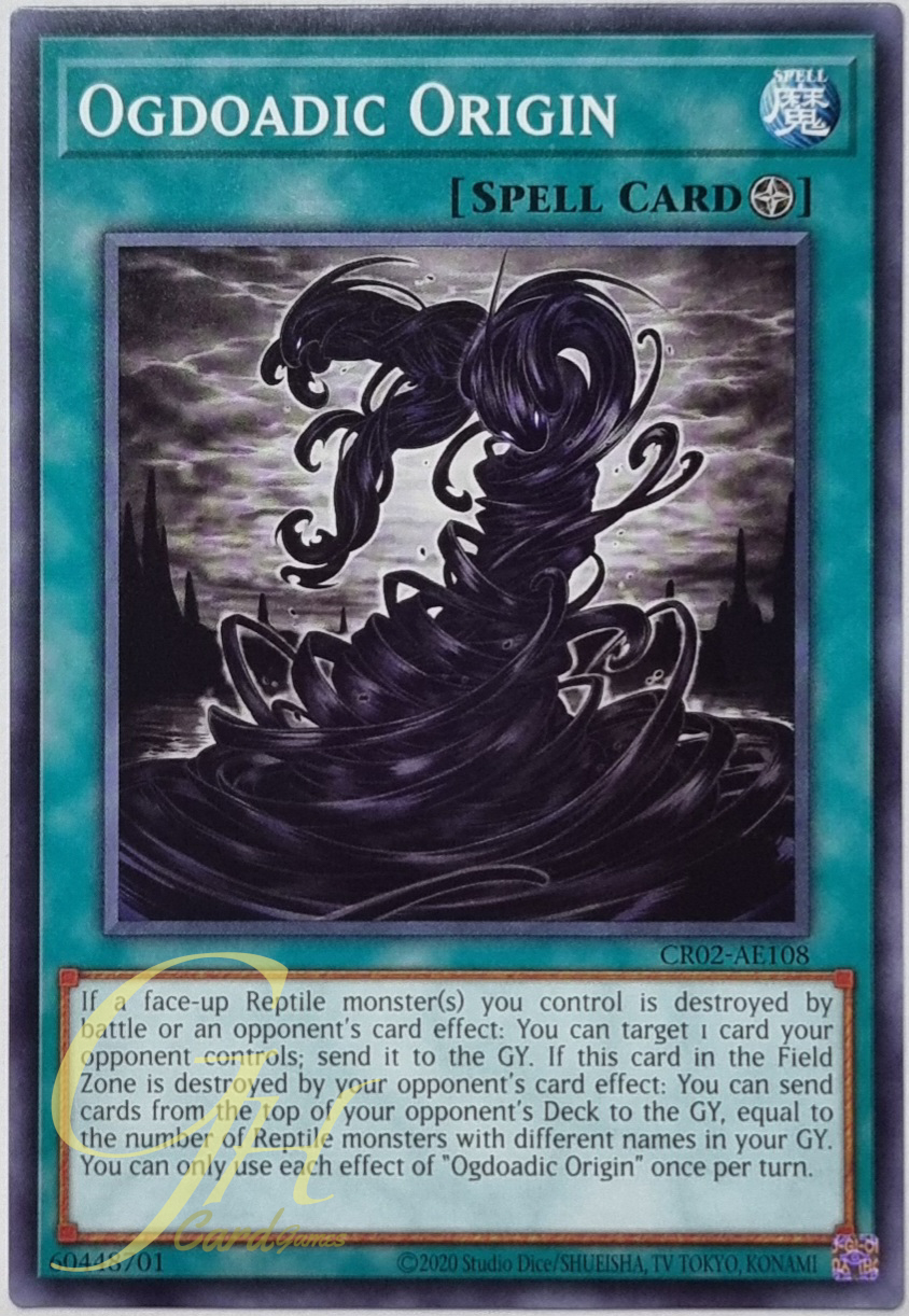 Yugioh [CR02-AE108] Ogdoadic Origin (Common)