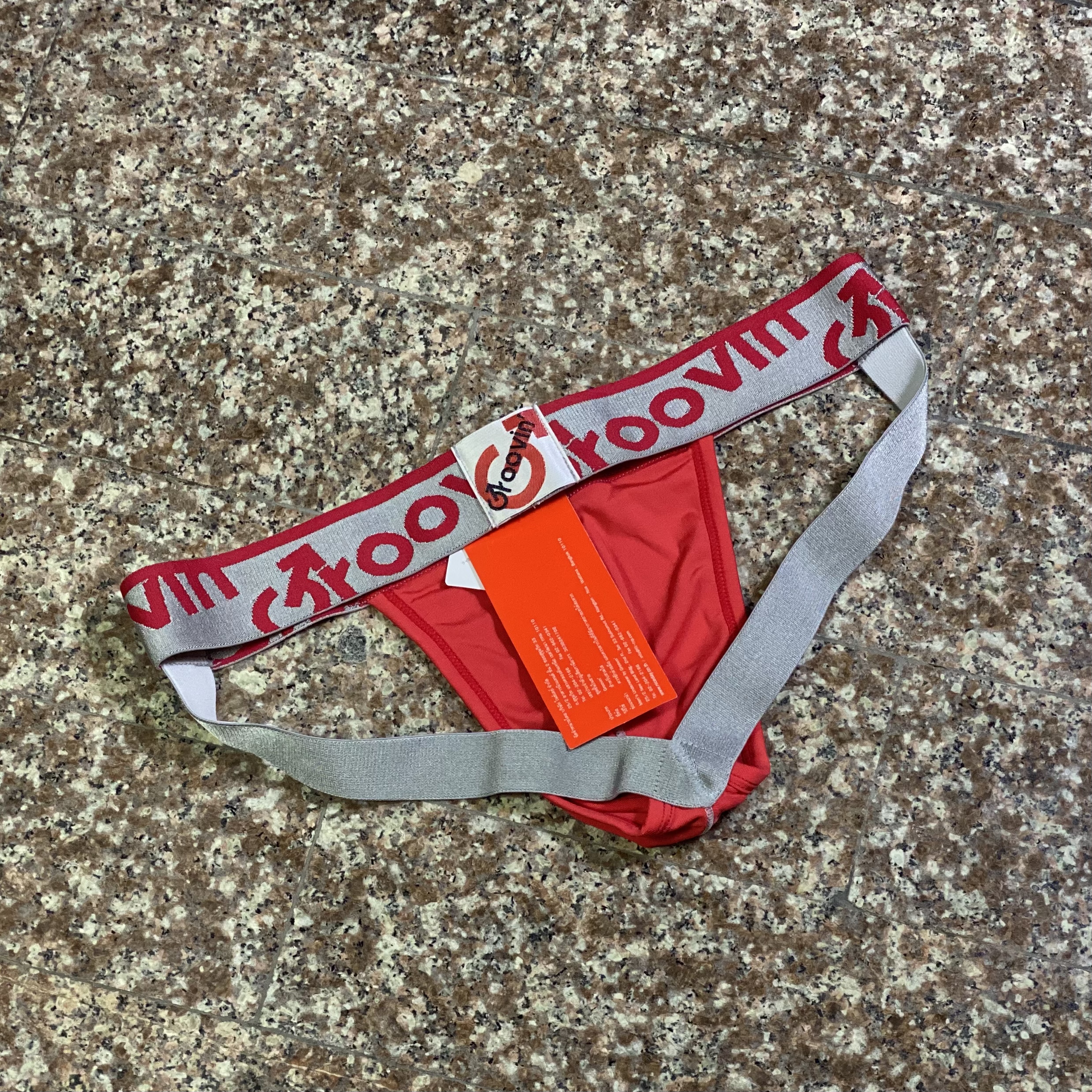 กางเกงใน วิ่ง Groovin 1.5” Athletic Supporter (XL,2XL)