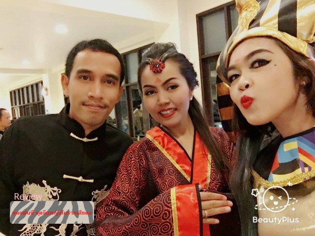 ชุดแฟนซี ชุดจีนหญิงโบราณสีแดง