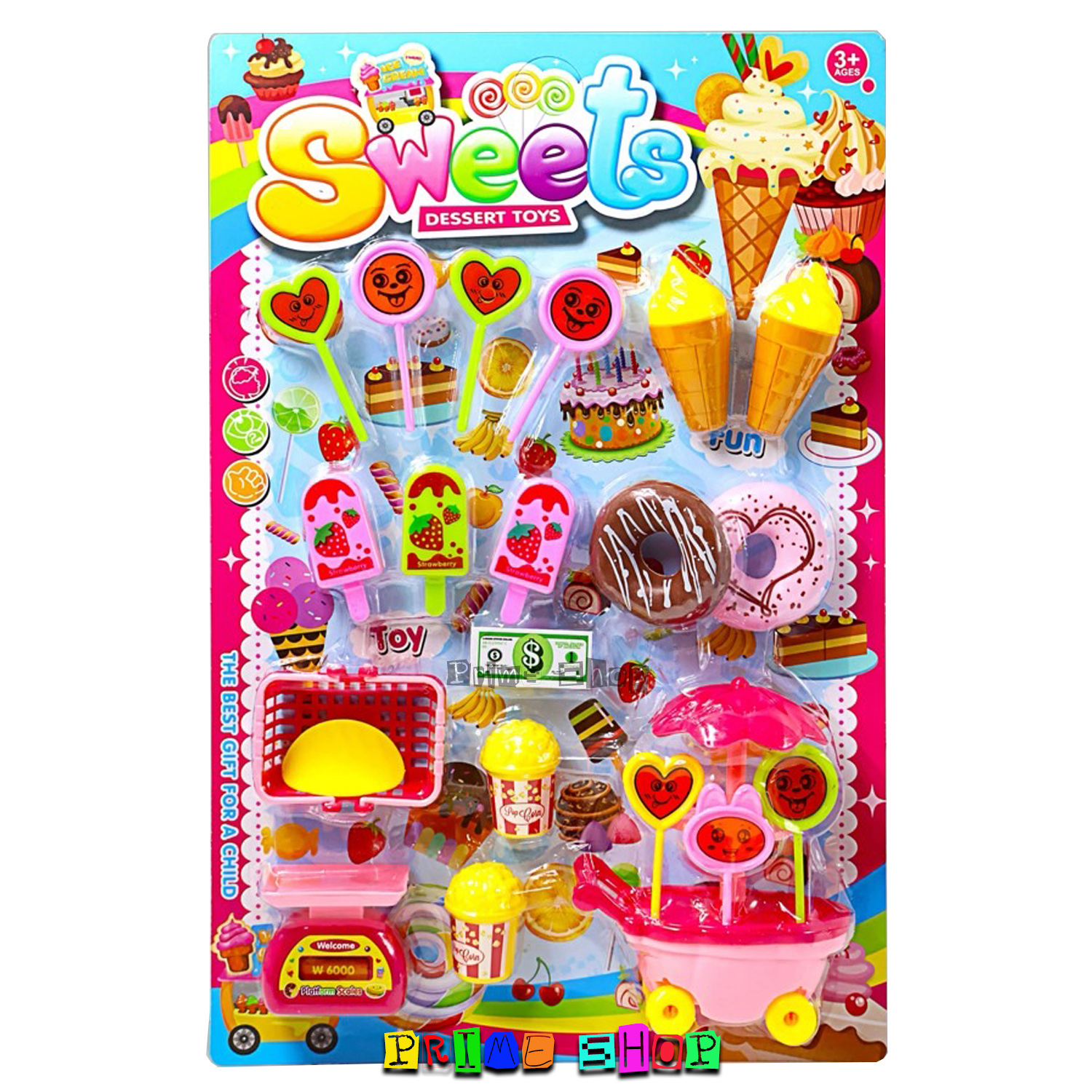 ของเล่น ชุดร้านขนมหวาน 90947