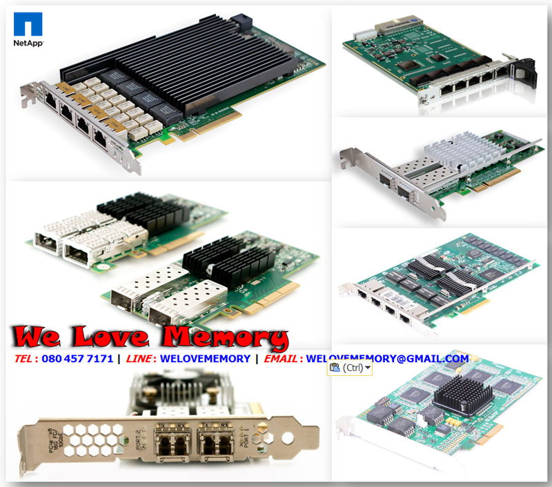 NetApp X1027B [ขาย จำหน่าย ราคา] NetApp X1027B 10/100/1000B-TX Copper Gigabit Ethernet Card