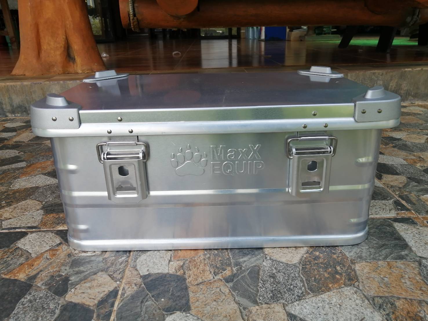 กล่อง alubox sliver Size M BY MaxX EQUIP