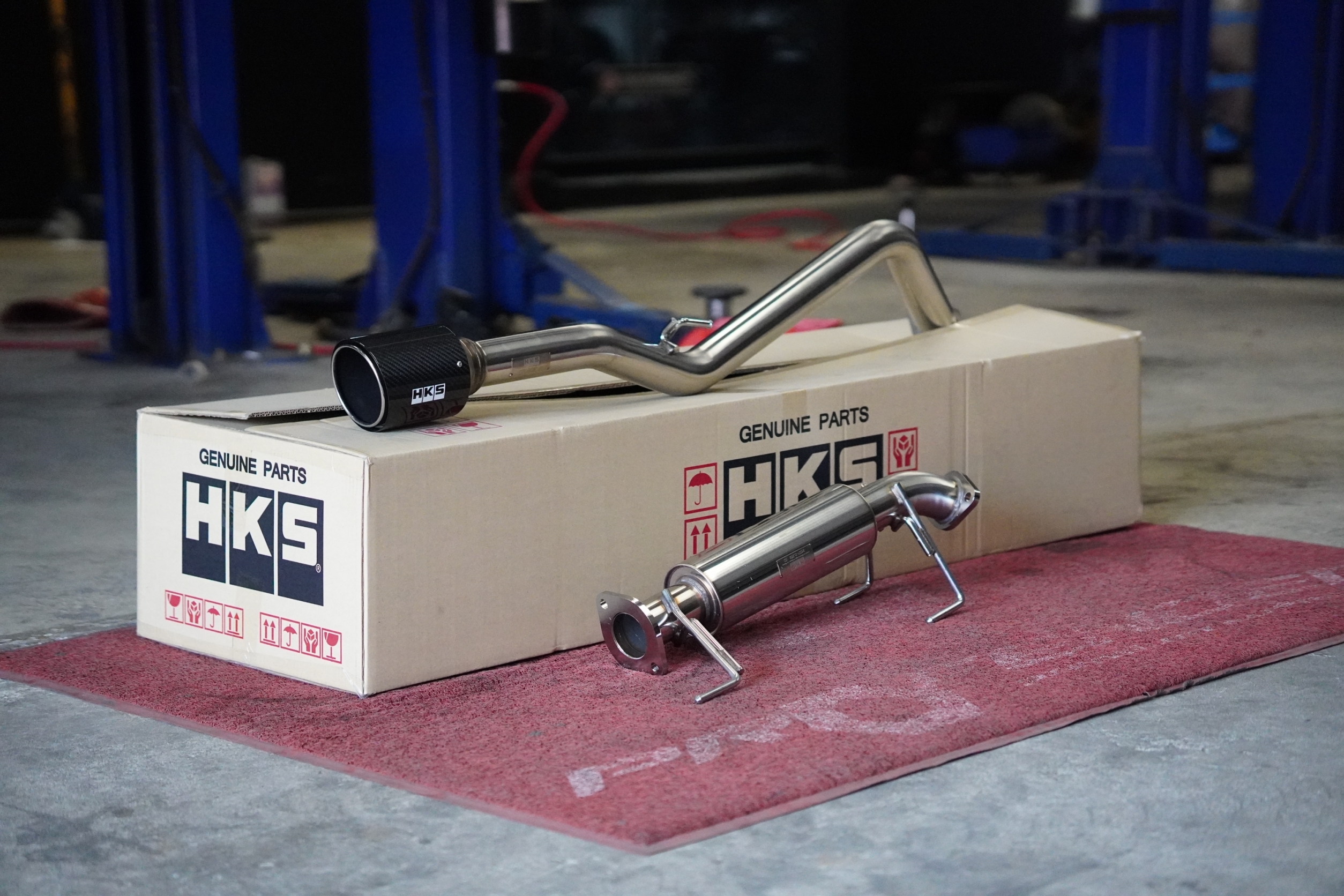 ท่อ HKS ใส่ D-MAX 1.9 ราคาพิเศษที่ STEP9