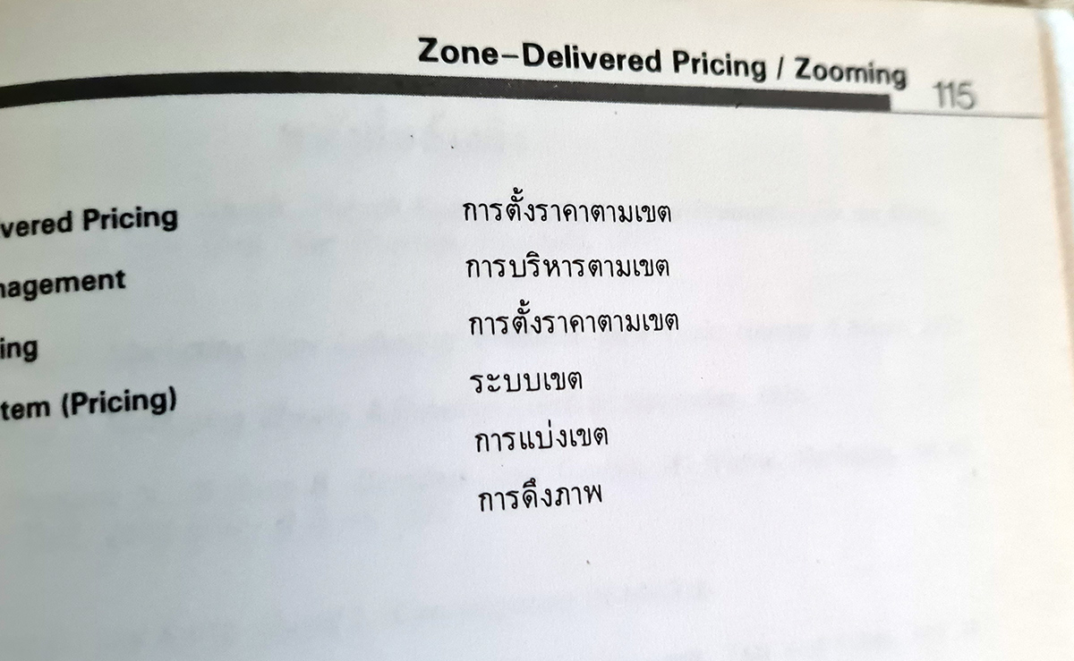 ศัพท์บัญญัติ การตลาด อังกฤษ-ไทย โดย สมาคมการจัดการธุรกิจแห่งประเทศไทย