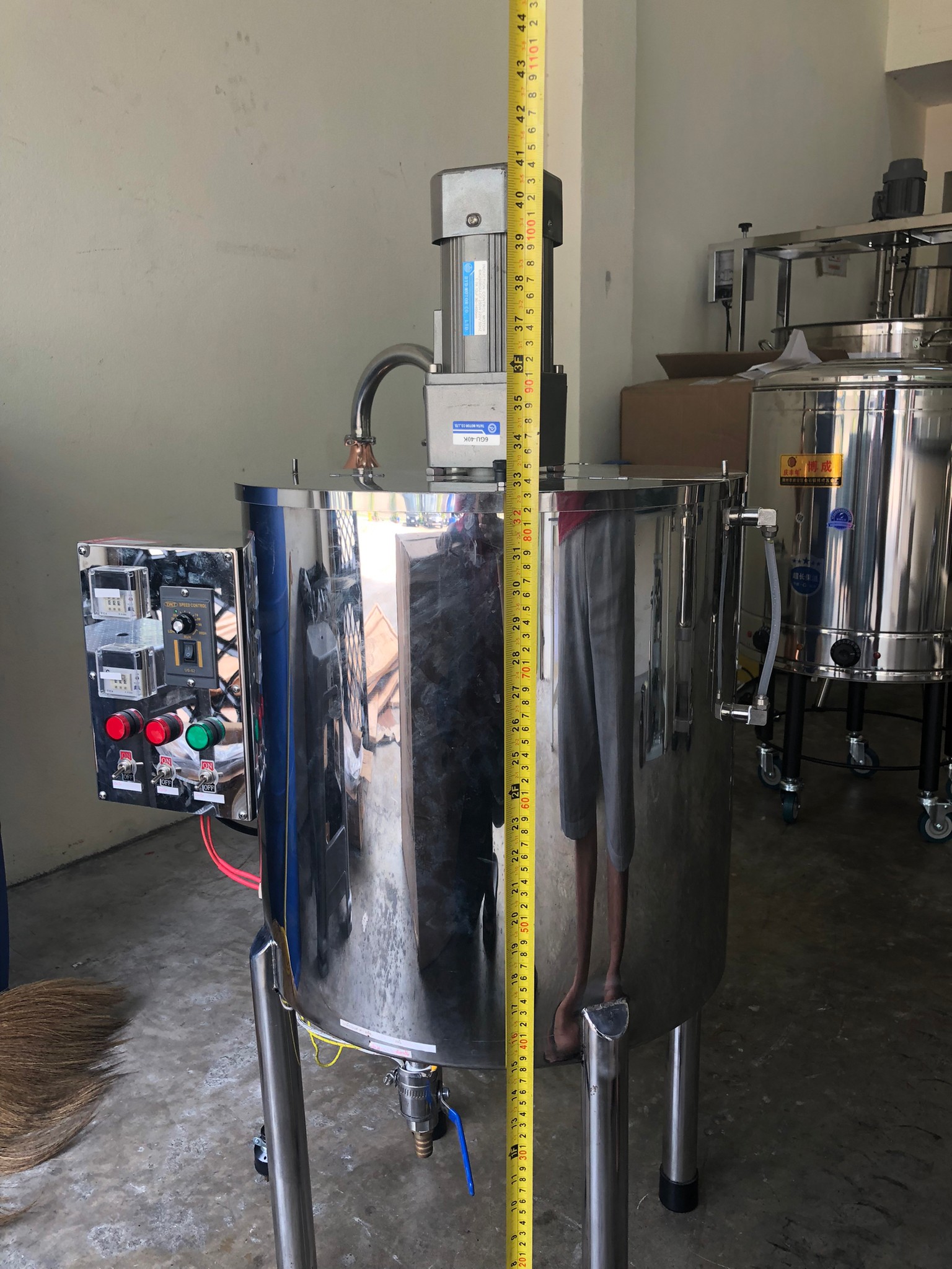 ➡️เครื่องกวนครีม ถังกวนครีมควบคุมอุณหภูมิได้ ถังสแตนเลส หม้อตุ๋นไฟฟ้า หม้อต้ม