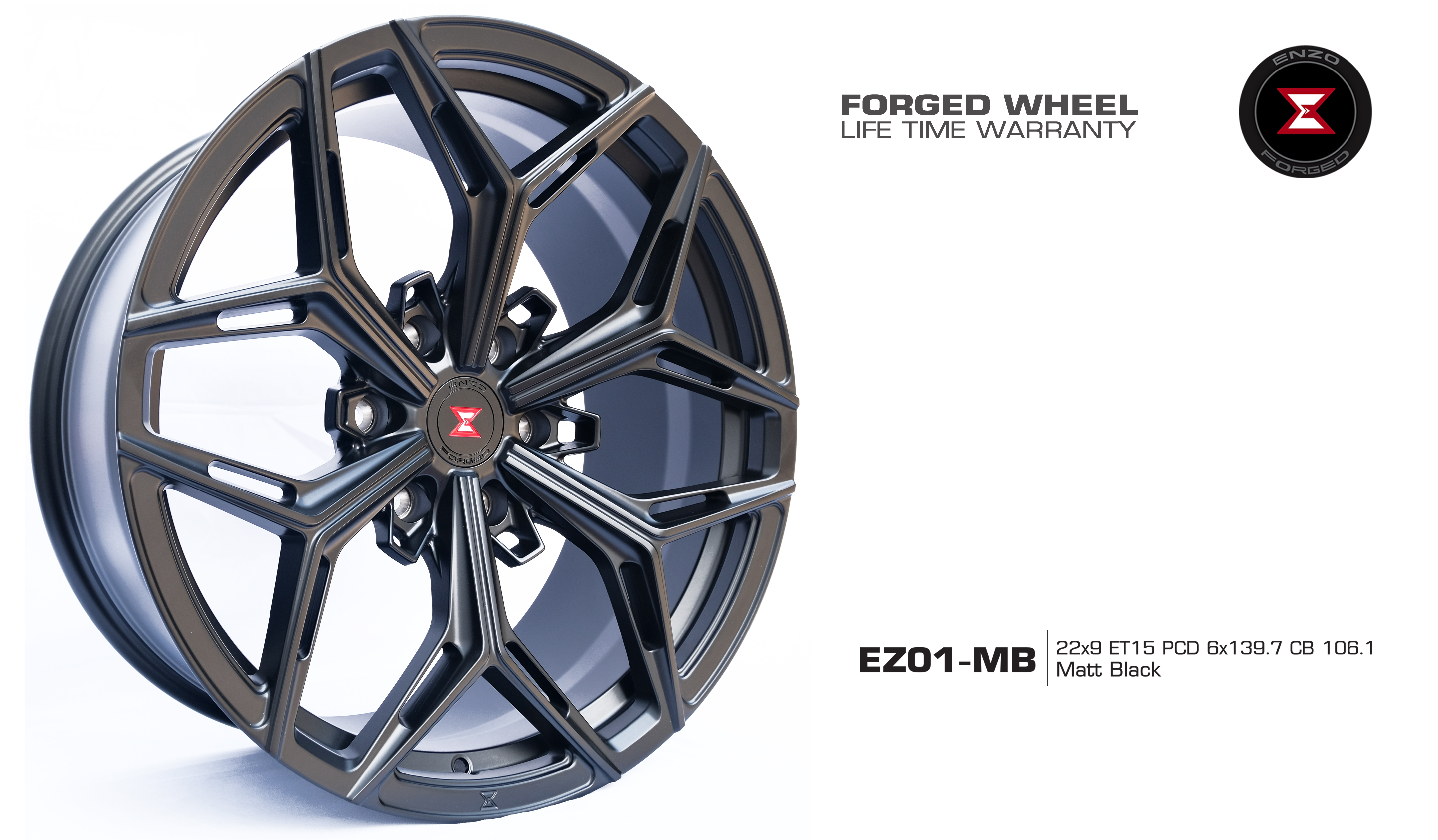 ล้อแท้ ENZO FORGED ราคาถูกเริ่มต้นชุด 69,000 ที่ STEP9เท่านั้น