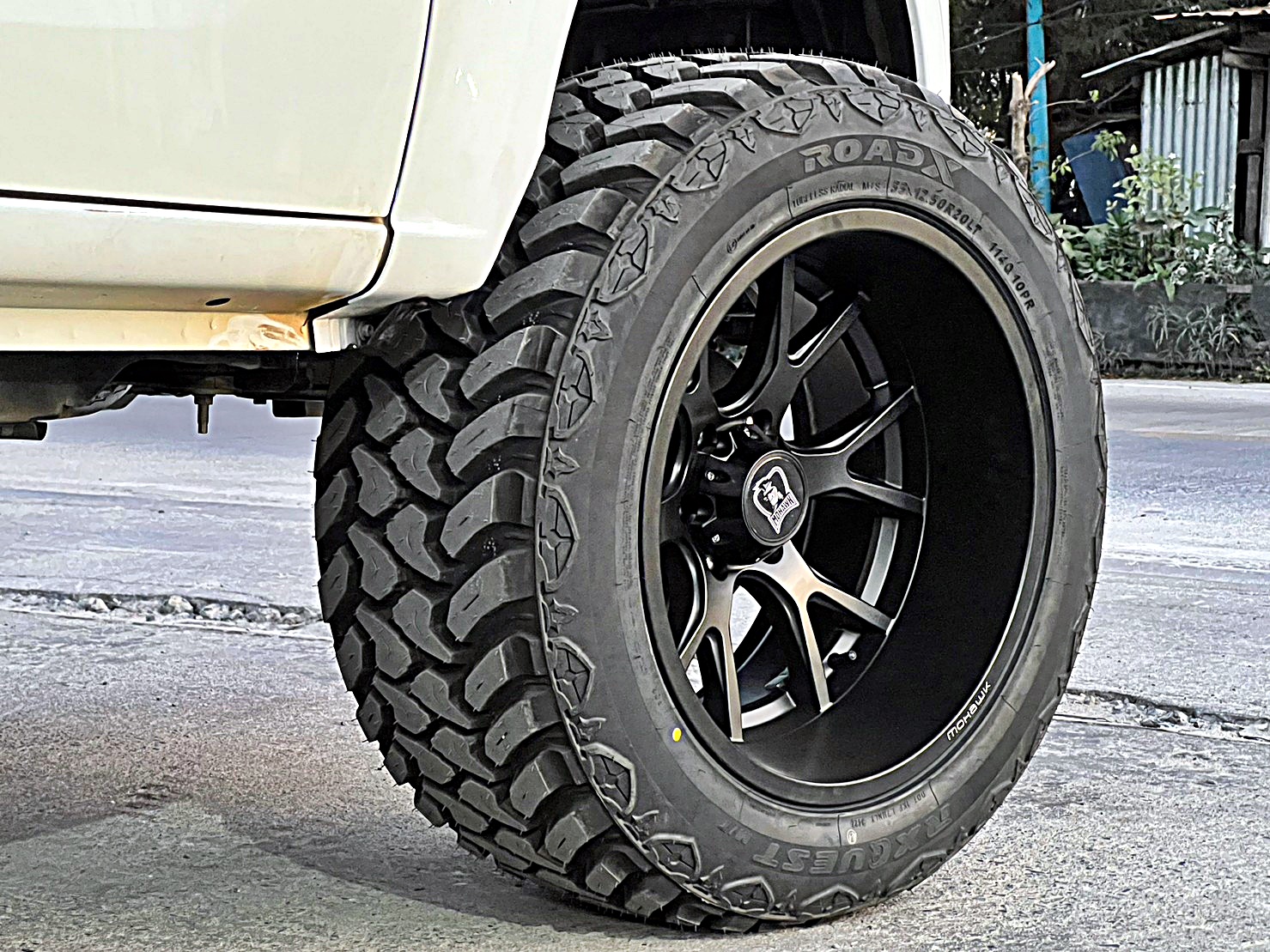 D-MAX ตัวเตี้ย ทำให้เป็นตัวสูง ทรงเมกา