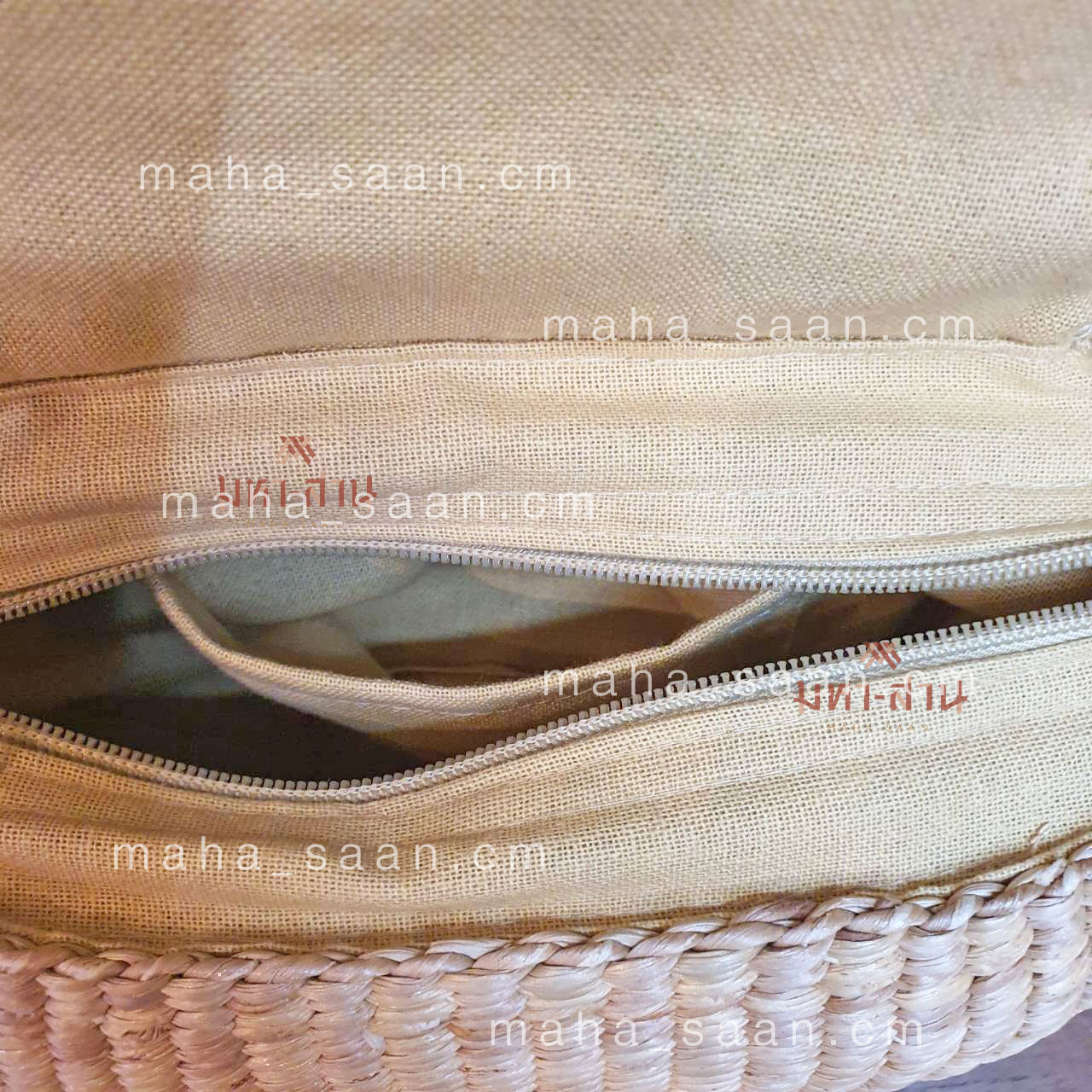 กระเป๋าสานผักตบชวา ฝาพับ แฮนด์เมด เด็กและผู้ใหญ่⭐️