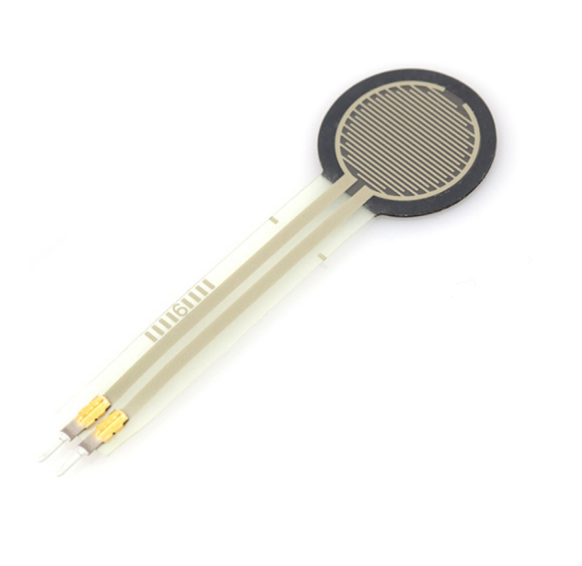 เซนเซอร์วัดแรงกดแบบวงกลมเส้นผ่านศูนย์กลาง 0.5 นิ้ว หรือ Force Sensing Resistor (FSR) ตัวต้านทานแบบแรงกด