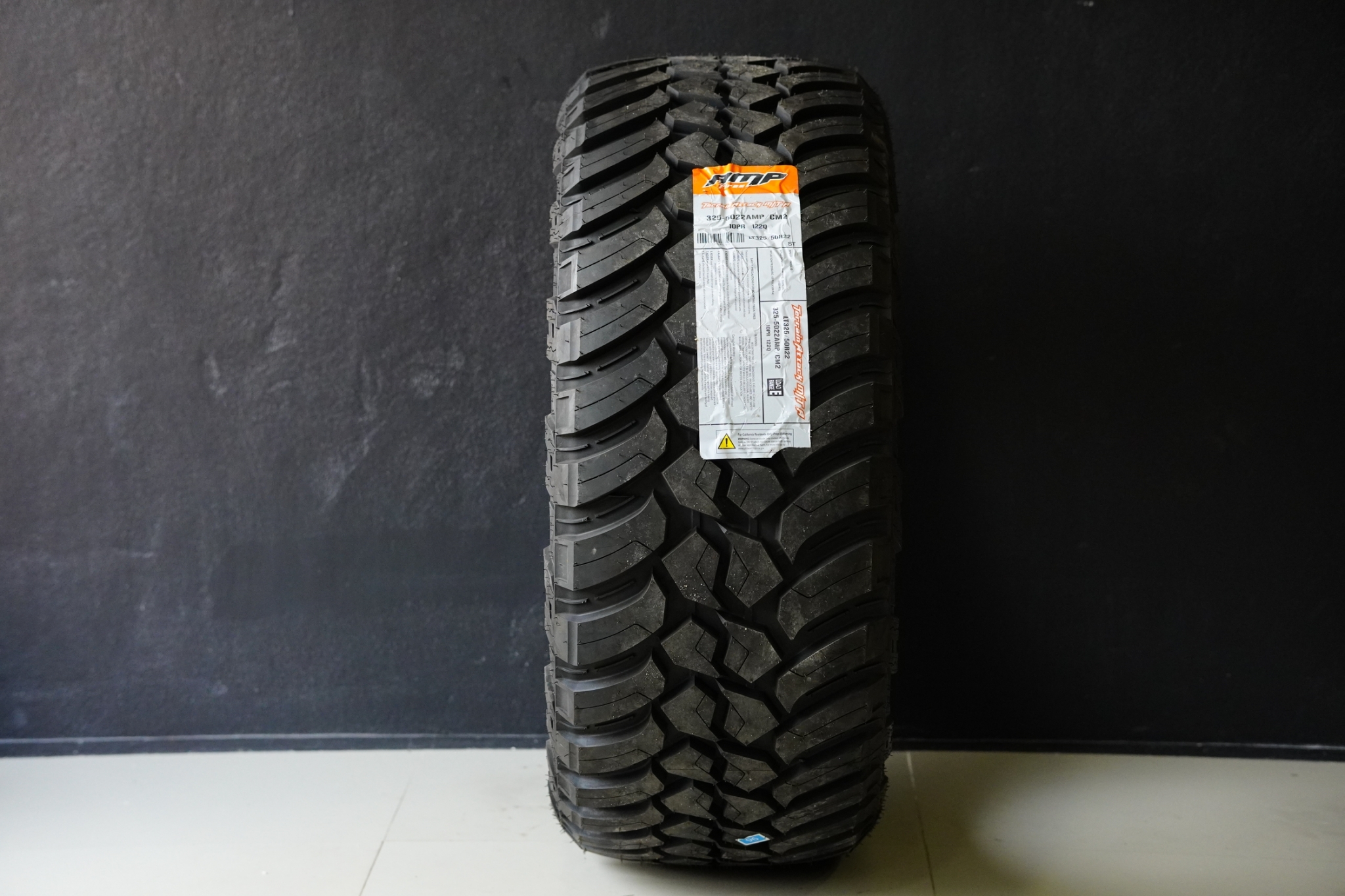 AMP MTA 325/50R22 สเปคใส่ RAPTOR