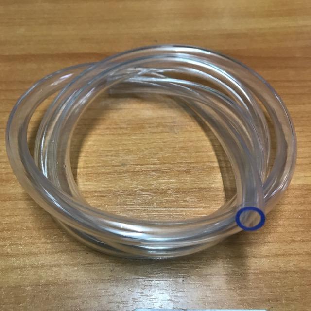 สายยาง PVC อ่อนใส ใช้ร่วมกับ Pump น้ำขนาดเล็ก หรือ ใช้งานทั่วไป มีหลาย 2 ขนาดให้เลือก ยาวเส้นละ 1 เมตร 6 มม.