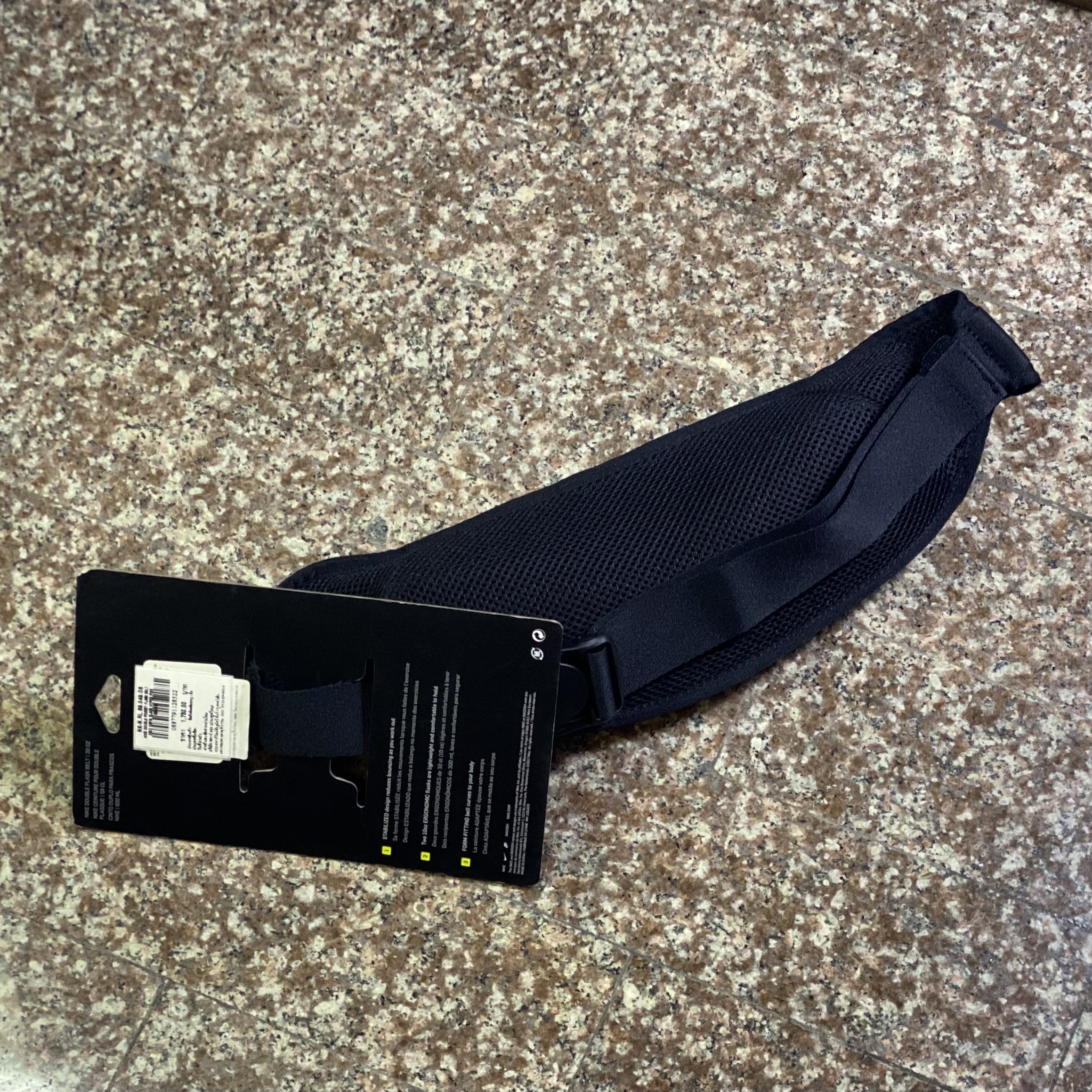 กระเป๋าวิ่ง Nike Double Pocket Flask Belt ‘พร้อมขวดน้ำ‘