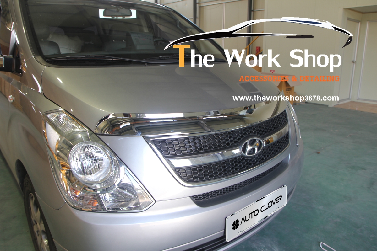 Chrome Hood Guard for H-1 ( โครเมี่ยมแต่งฝากระโปรงหน้า )