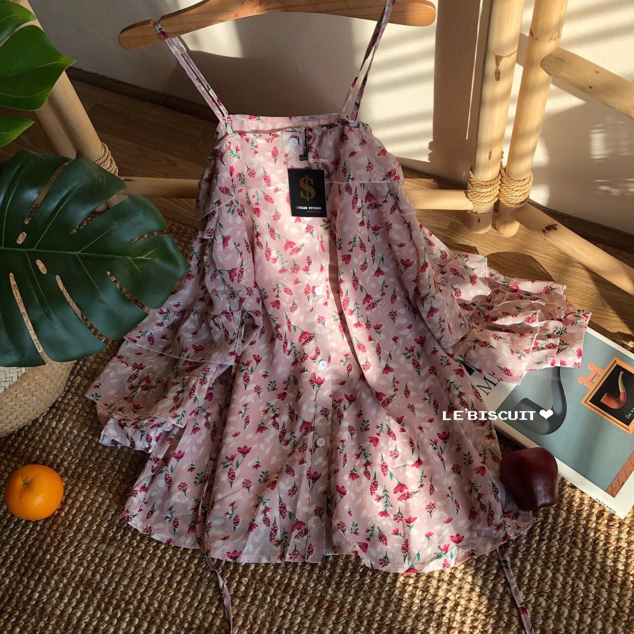 มินิเดรสโทนชมพู