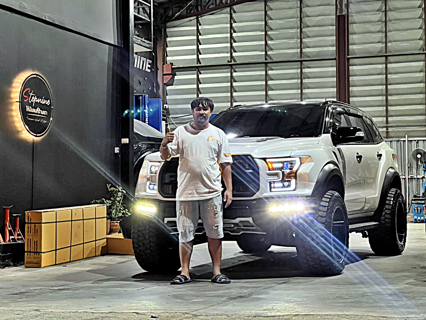 #FORD_EVEREST_ทรงเมกา ที่ STEP9