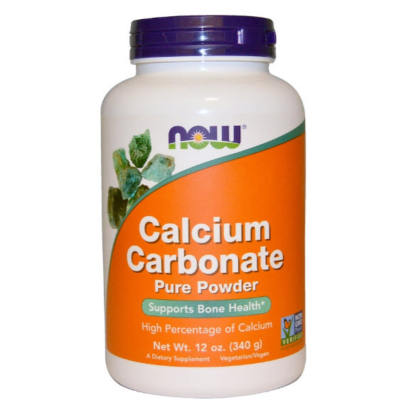 Now Foods, Calcium Carbonate Powder, 12 oz (340 g)