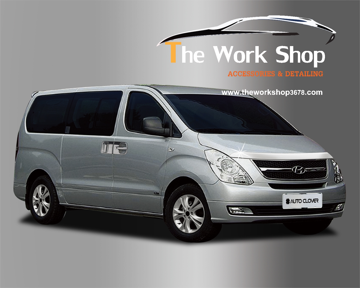 Chrome Hood Guard for H-1 ( โครเมี่ยมแต่งฝากระโปรงหน้า )