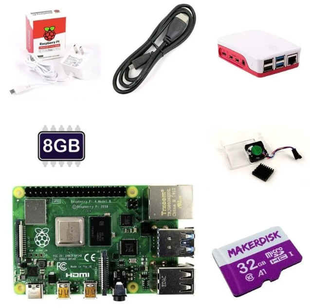 ชุดทดลอง Raspberry Pi 4 model B Ram 4 Gb และ 8 GB (สินค้าพรีออเดอร์)