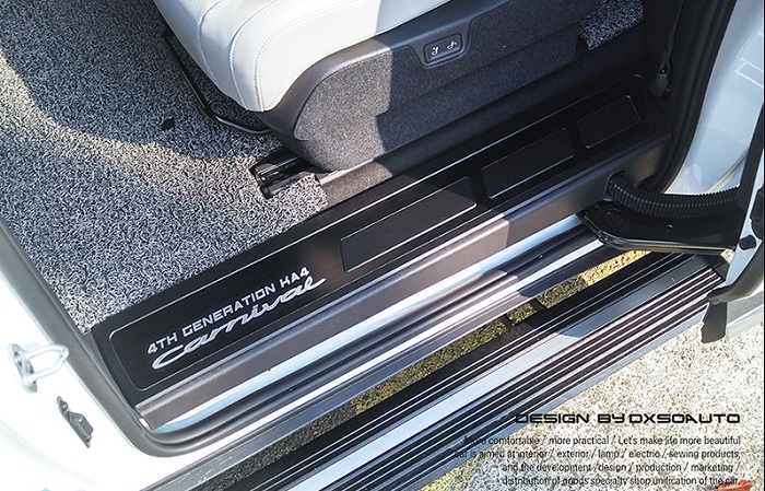 Door scuff plate Carnival 20221 Black